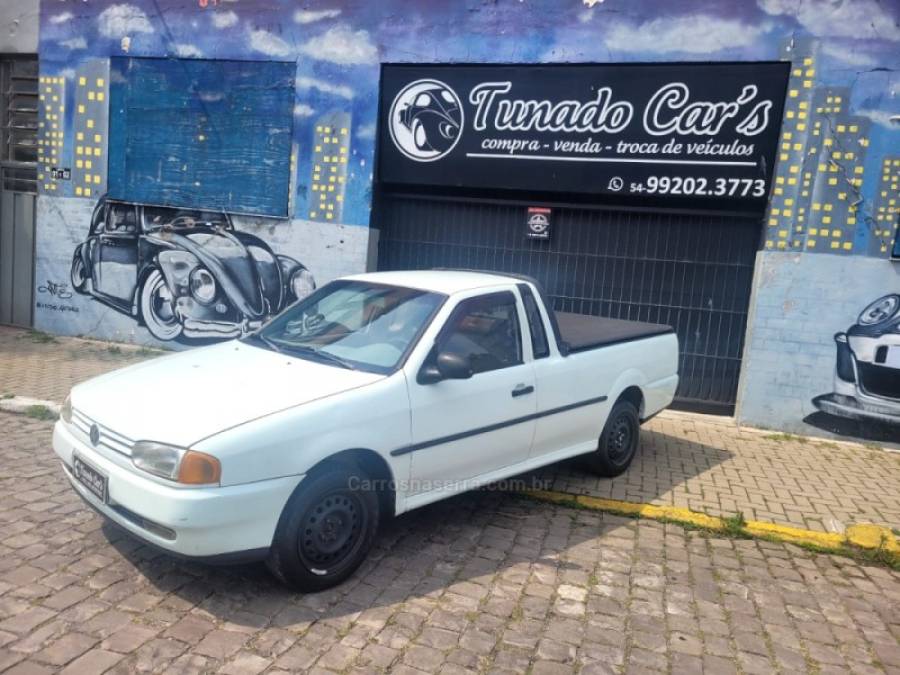 VOLKSWAGEN - SAVEIRO - 1998/1999 - Branca - R$ 21.900,00