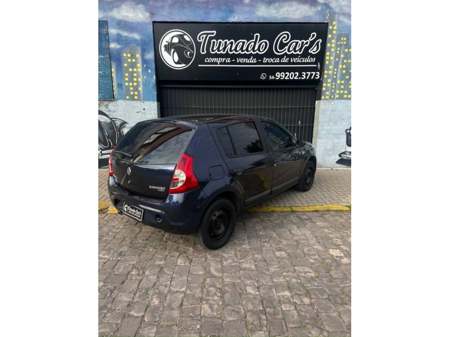 RENAULT - SANDERO - 2009/2009 - Azul - R$ 27.900,00