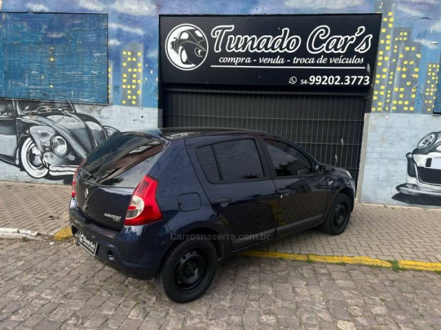 RENAULT - SANDERO - 2009/2009 - Azul - R$ 27.900,00